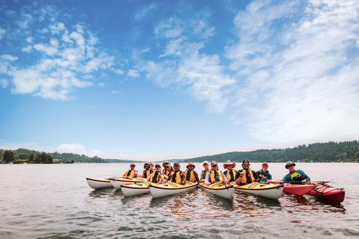 Explore the scenic waters of Bellevue with kayaking and paddleboarding adventures at <a target=